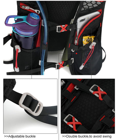 Running Bag, Bicycle Running Backpack, Cycling Hydration Rucksack, Men Sport Bag, Waterproof Riding Bike Backpack