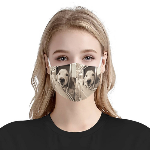 Personalized With Your Pet's Photo - Cloth Face Mask 3 Pack, 5 Pack