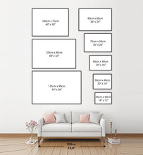 Load image into Gallery viewer, Hello, Will You, I Do, Map Art Print, Anniversary Wedding Gift - Premium Canvas, Poster