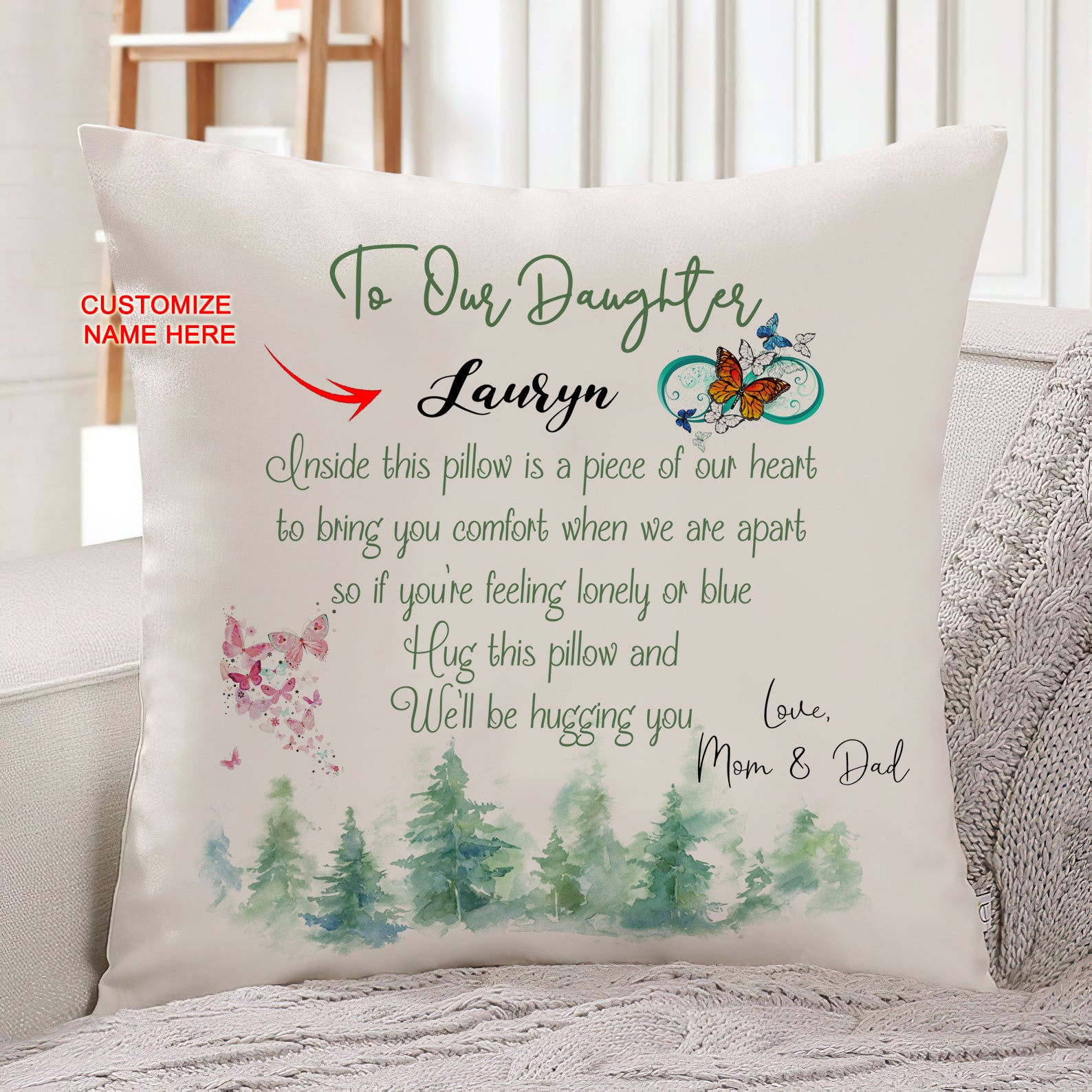 Daughter Cuddle Cushion