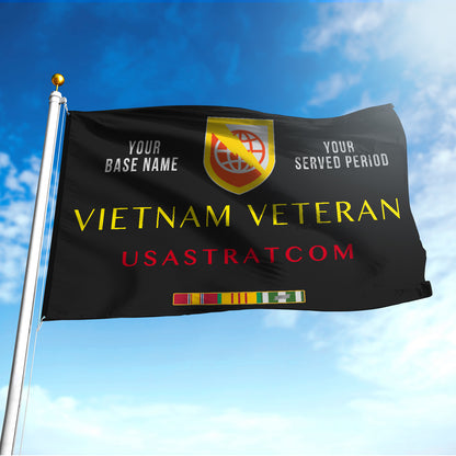 USASTRATCOM DOUBLE-SIDED PRINTED 30"x40" FLAG