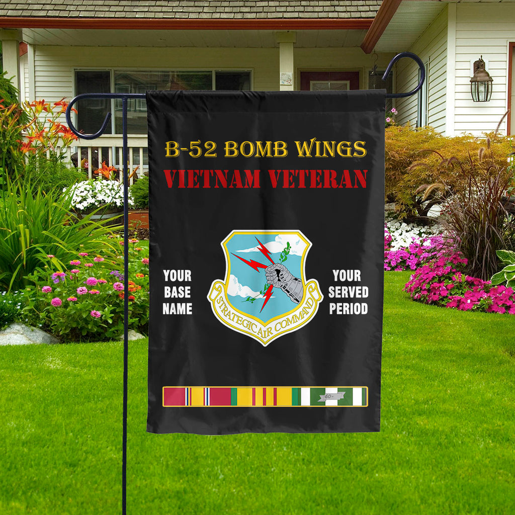 B-52 BOMB WINGS - Double Sided 30"x40" Flag