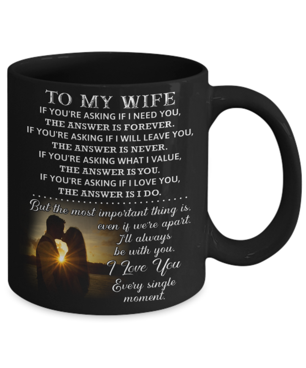 IF YOU'RE ASKING IF I NEED YOU - TO MY WIFE MUG - NLD STORE