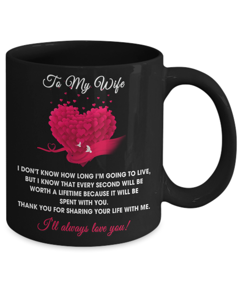 I DON'T KNOW HOW LONG I'M GOING TO LIVE - TO MY WIFE MUG - NLD STORE