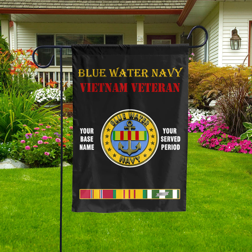 BLUE - WATER NAVY - Double Sided 30"x40" Flag