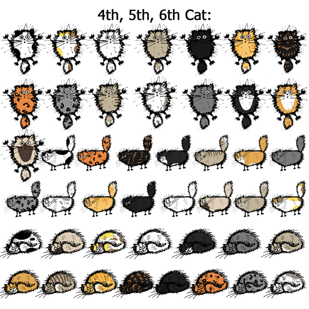 Funny Cat Personalized Canvas Pillow (Insert Included)