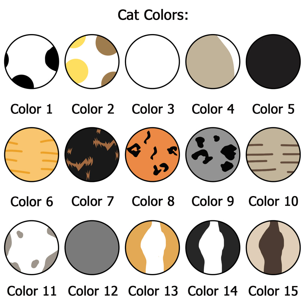 Funny Cat Personalized Canvas Pillow (Insert Included)