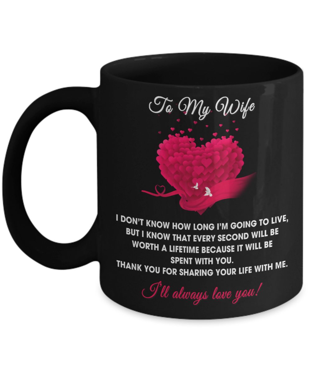 I DON'T KNOW HOW LONG I'M GOING TO LIVE - TO MY WIFE MUG - NLD STORE