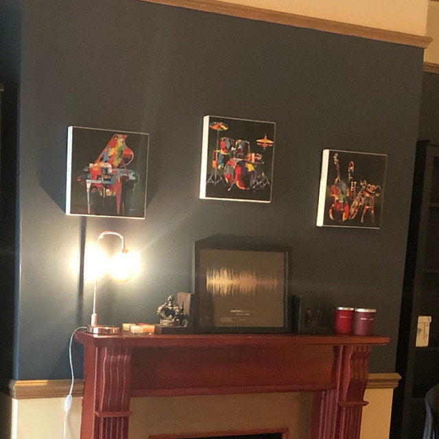 Personalized SOUND WAVE Art Print - Premium Canvas, Poster