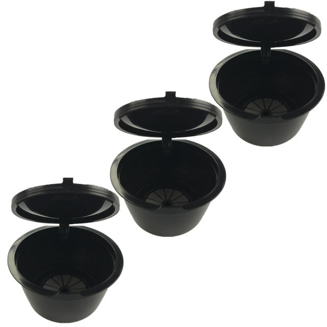 3pcs/pack use 150times Dolce Gusto Coffee Capsule Plastic Capsule