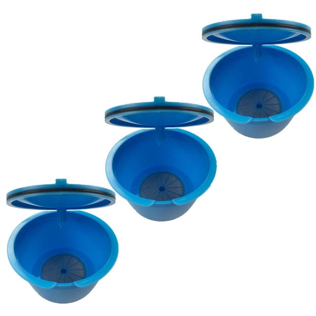 3pcs/pack use 150times Dolce Gusto Coffee Capsule Plastic Capsule