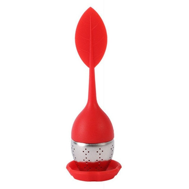 1pc Strawberry Tea Infuser Stainless Steel Tea Ball Leaf Tea Strainer for Brewing Device