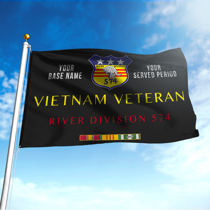 RIVER DIVISION 574 FLAG DOUBLE-SIDED PRINTED 30