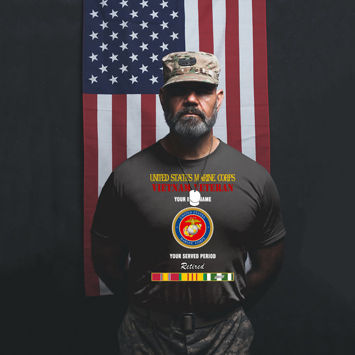 US MARINE CORPS RETIRED PREMIUM T-SHIRT SWEATSHIRT HOODIE