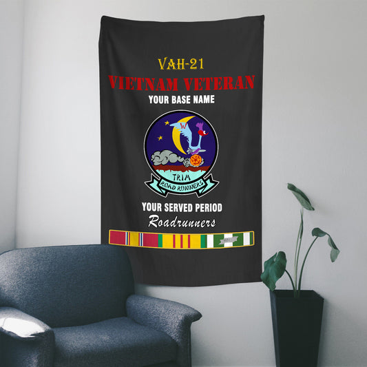 VAH 21 WALL FLAG VERTICAL HORIZONTAL 36 x 60 INCHES WALL FLAG