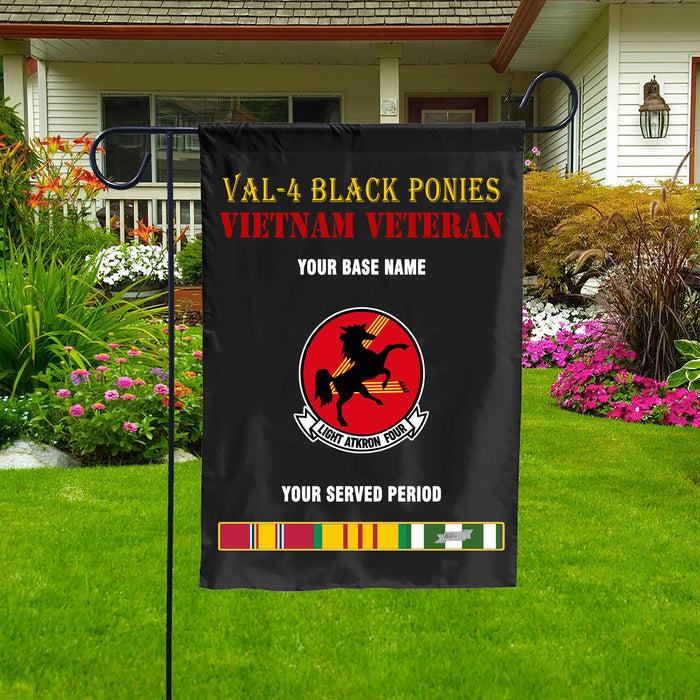 VAL 4 BLACK PONIES DOUBLE-SIDED PRINTED 12