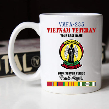 VMFA 235 BLACK WHITE 11oz 15oz COFFEE MUG